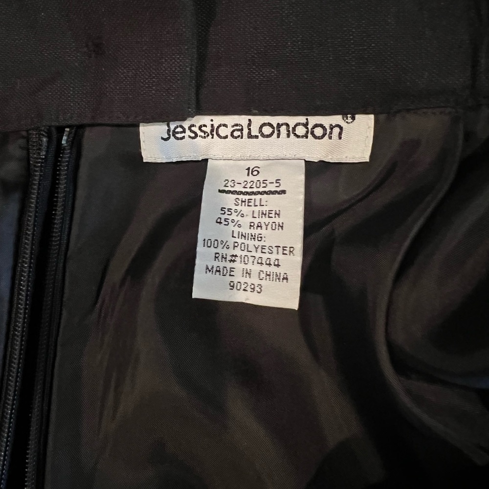 Linen Blend Skirt View 5